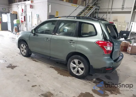 2015 Subaru Forester 2.5I из США, поврежденный, VIN JF2SJABC4FH829586